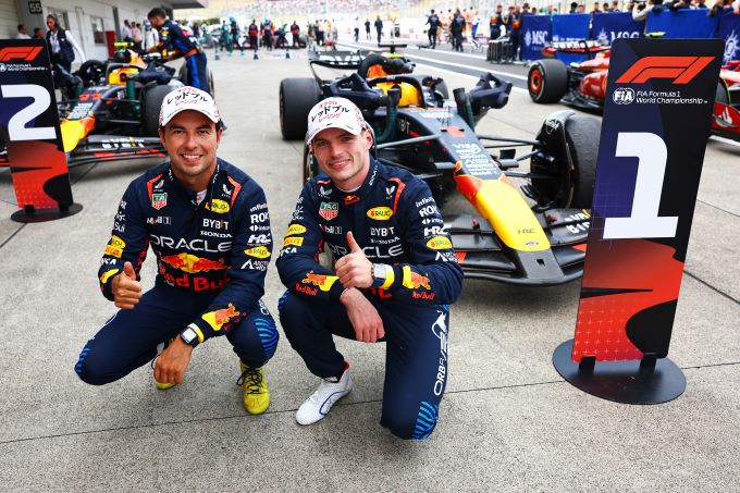 Red Bull @ GP Japan 2024 de derde Red Bull dubbel