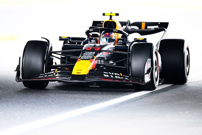Red Bull @ GP Japan 2024 Sergio Perez in actie