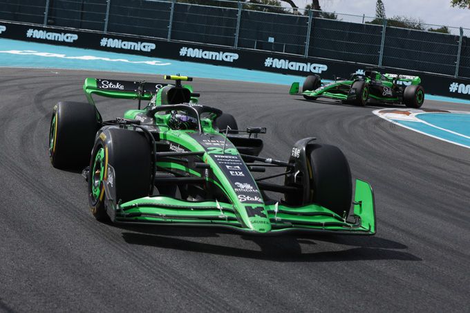 Stake F1 Team KICK Sauber er alles aan gedaan om een resultaat te behalen