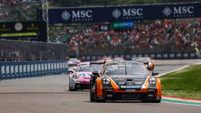 Porsche Mobil 1 Supercup in Imola Huub van Eijndhoven