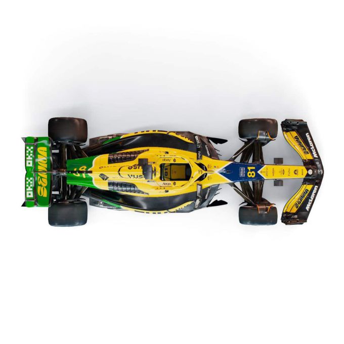 GP Monaco 2024 McLaren livery Ayrton Senna foto 4