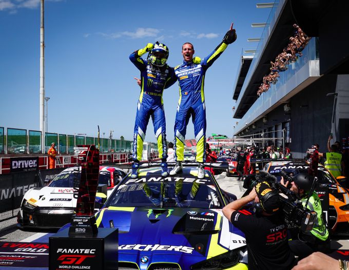 Fanatec GT World Challenge Europe Sprint Cup Round 3 Misano Valentino Rossi en Maxime Martin zegevierden