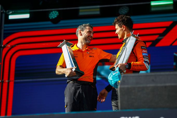 Andrea Stella: "Door de goede samenwerking tussen Lando, Oscar en de rest van het team, ontstaat er heel veel..."