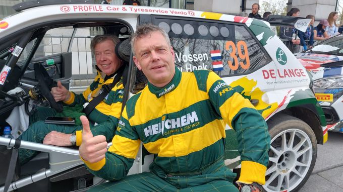 Henk Vossen en Radboud van Hoek kijken uit naar thuisrally