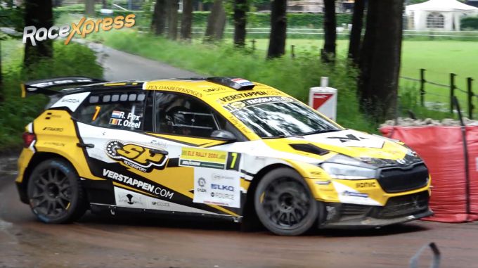 VIDEO: Richard Pex met de besten mee tijdens ELE Rally
