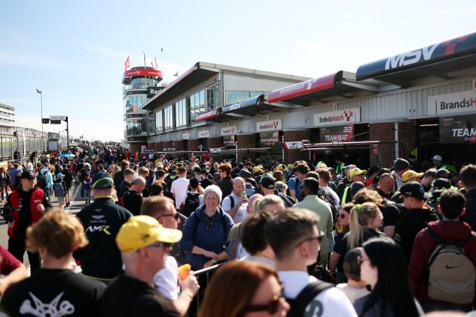 Fanatec GT World Challenge Europe Brands Hatch 18.000 bezoekers