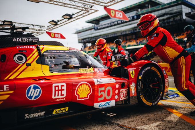 Ferrari wint 24 Uur Le Mans 2024 Foto 14