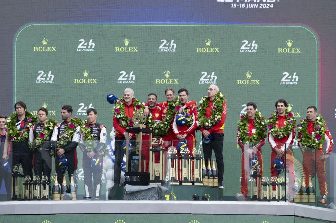Ferrari wint 24 Uur Le Mans 2024 Foto 18