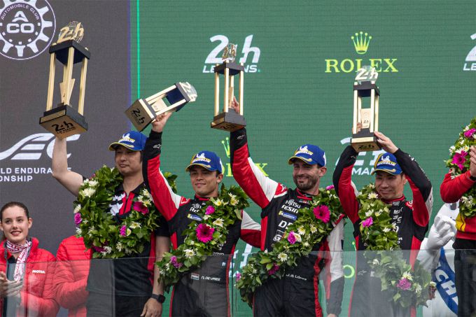 24 Uur Le Mans 2024 Nyck de Vries P2 Bron foto Toyota Gazoo Racing 6