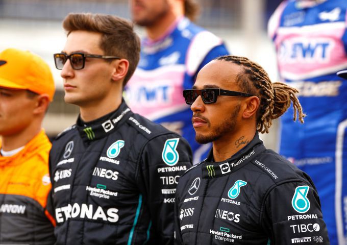 George Russell verwelkomt iedereen als nieuwe teamgenoot, zelfs Andrea Kimi Antonelli