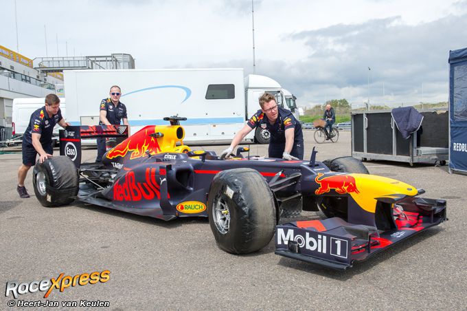 Ook Jos Verstappen tijdens F1-weekend in actie op de Red Bull Ring