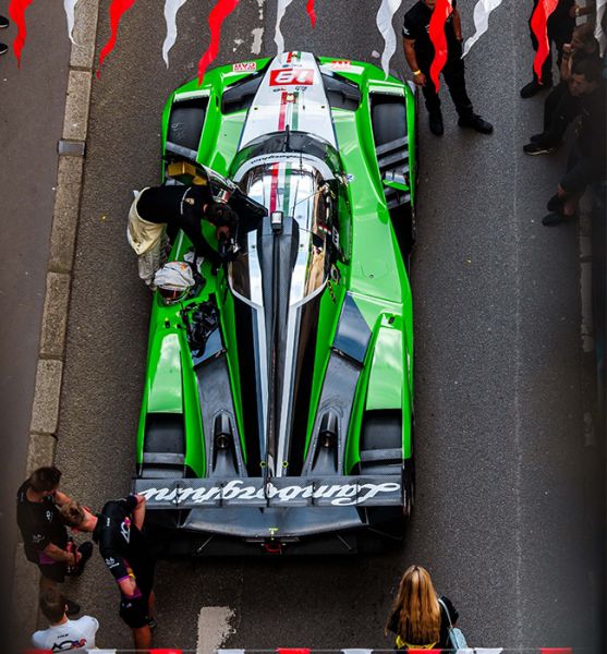 24 Uur Le Mans 2024 Lamborghini Squadra Corse Iron Lynx Foto 3