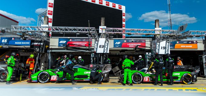 24 Uur Le Mans 2024 Lamborghini Squadra Corse Iron Lynx Foto 2