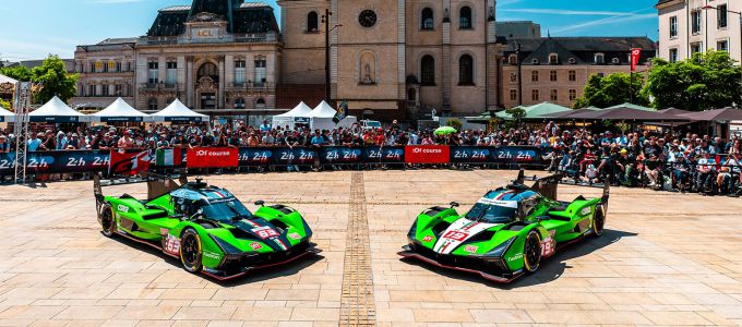 24 Uur Le Mans 2024 Lamborghini teamfoto