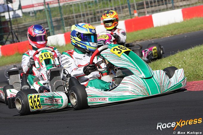 Youri Schoens racet naar podium