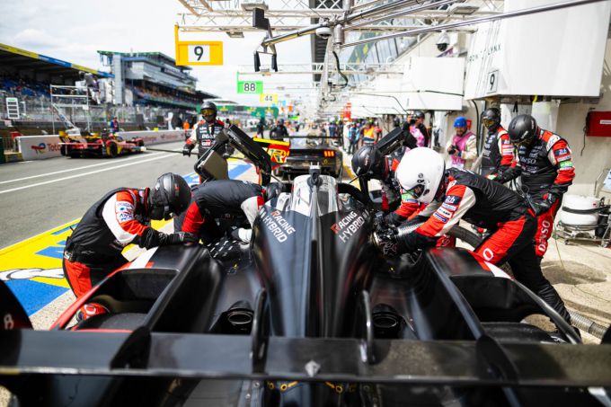 24 Uur Le Mans 2024 Toyota niet in favorietenrol Foto 9 pitstop