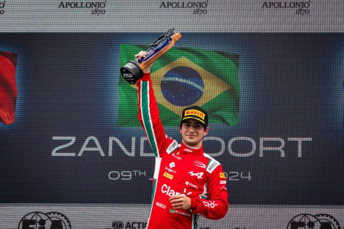 Camara behaalt overwinning in tweede race van Zandvoort