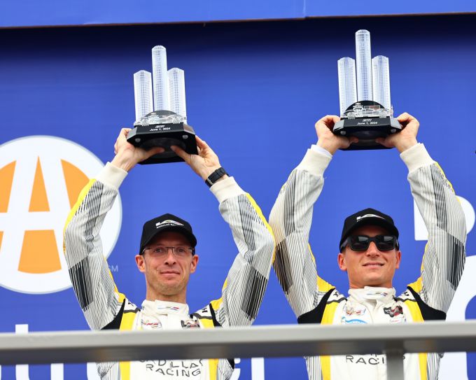 Bourdais en Van der Zande op het podium