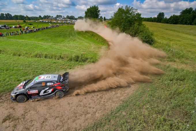 ORLEN 80e Rally van Polen Evans Toyota