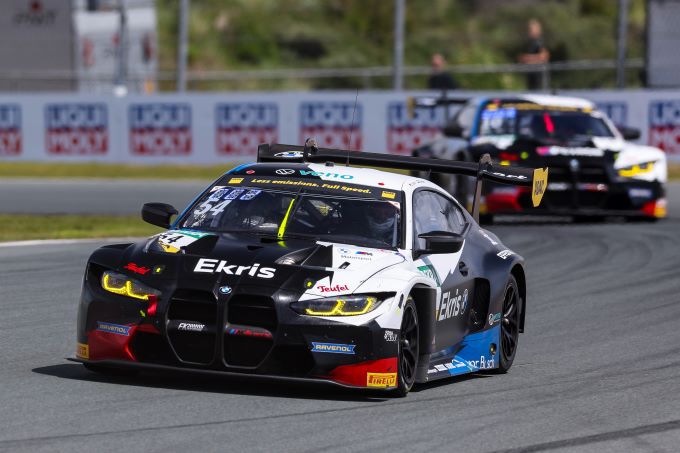 Maxime Oosten en Leon Kohler winnen met hun Ekris-BMW de zondagsrace van de ADAC GT Masters Zandvoort + FOTO'S