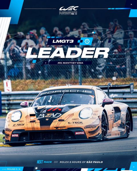 Rolex 6 Hours of São Paulo Manthey leader