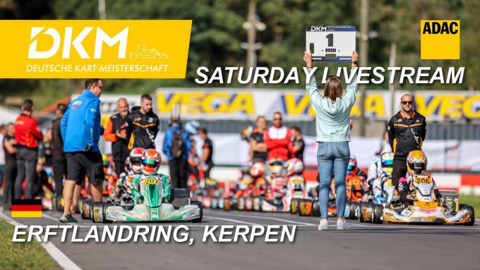 Livestream kwalificatie - series: 2024 Duits Kartkampioenschap ronde 4 op de Erftlandring in Kerpen