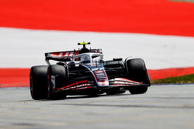 Haas GP Spanje 2024 actie