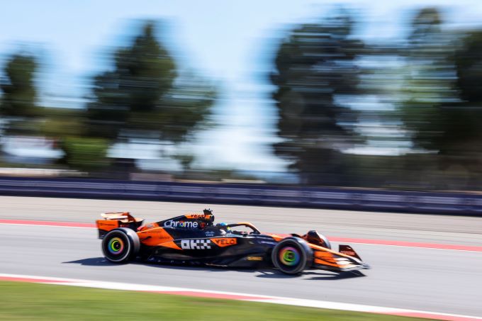 McLaren GP Spanje 2024 actie