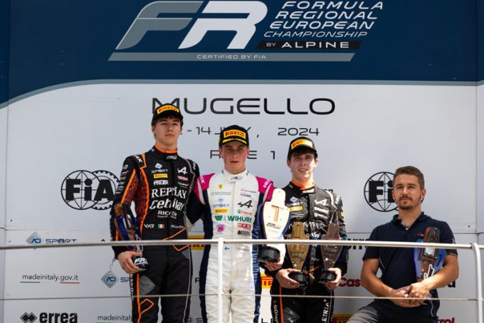 Het Nederlandse Van Amersfoort Racing pakt met twee rijders podium in Mugello