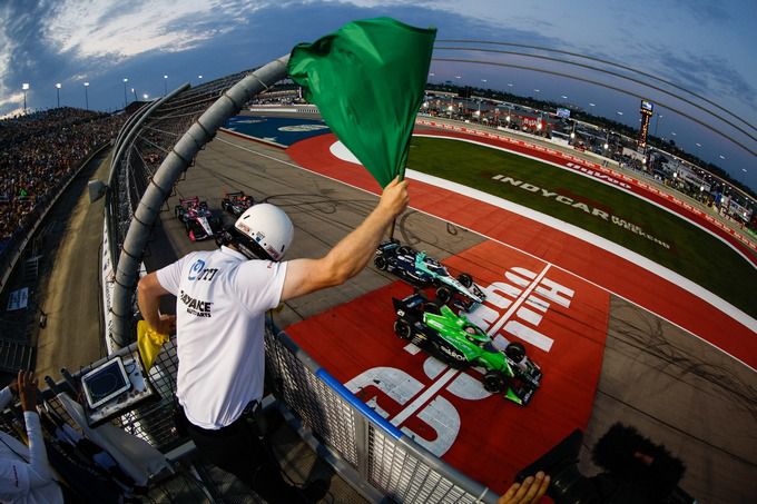Indy Car Rinus 'VeeKay' van Kalmthout