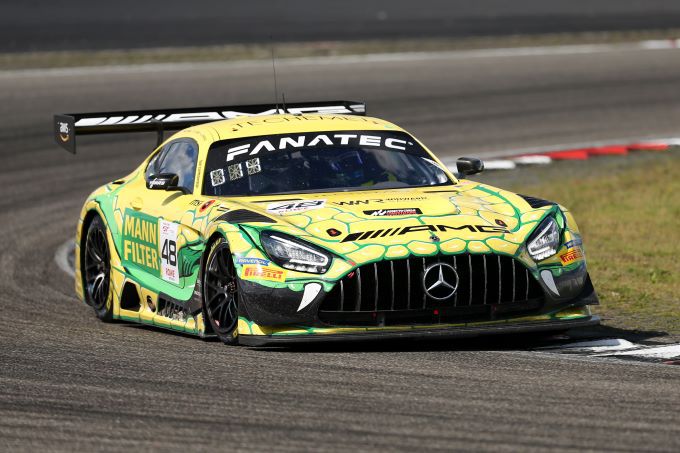 Fanatec GT World Challenge Europe Nürburgring Foto 9 P3 voor Winward-Mercedes