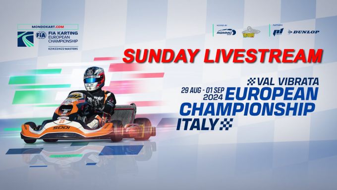 Livestreaming FIA European Championship karting - KZ, KZ2 en KZ2 Masters op het Kartodromo Val Vibrata