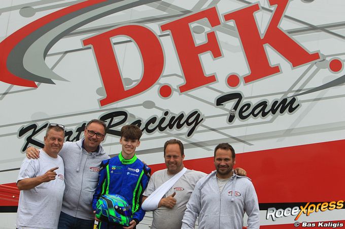 Karttopper Jesse Polderdijk torpedeert zich terug in de titelrace: "Ik dacht; deze moet ik winnen”