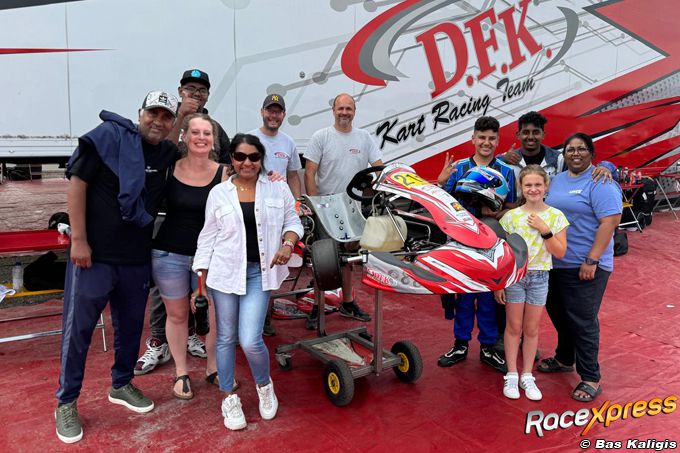 Julian Altelaar doet goede zaken in GK4 Kart Series met podium in Honda 9PK Senioren: "Superblij!"
