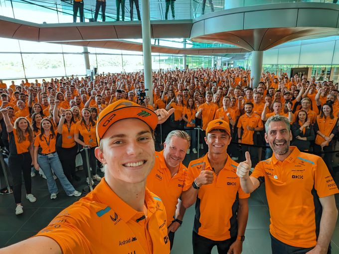 McLaren medewerkers bron McLaren