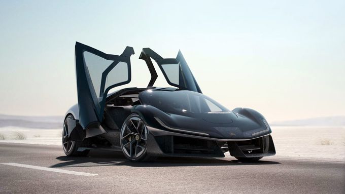 FOTO'S: Lotus onthult de Theory 1: de toekomst van intelligente performance