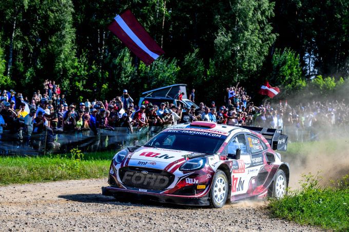 Rally Chile Bio Bío Foto 2 Mārtiņš Sesks Ford Puma