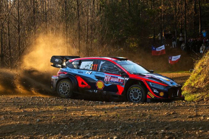 Rally Chile Bio Bío - Esapekka Lappi snelste nu bandentactieken shakedown Chili bepalen