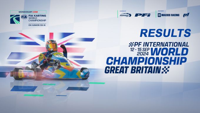 Resultaten: FIA Karting Wereldkampioenschap OK, OKJ en de OK-N World Cup op PF International