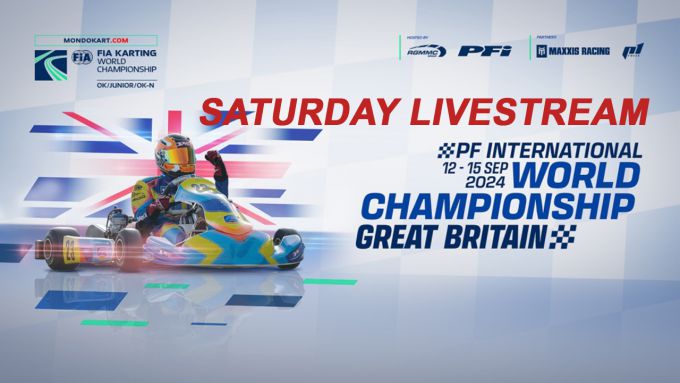 LIVESTREAMING FIA Karting World Championship OK, OKJ, OK-N World Cup