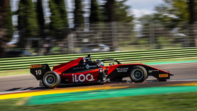 FRECA: Alessandro Giusti opent het weekend op Imola met de snelste tijd in de eerste collectieve test