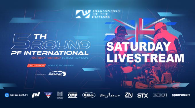 LIVESTREAM: Kwalificatieheats Race 5 Champions of the Future Series - PF International in Engeland