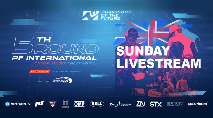LIVESTREAM: Superheats en Finals Race 5 Champions of the Future Series - PF International in Engeland