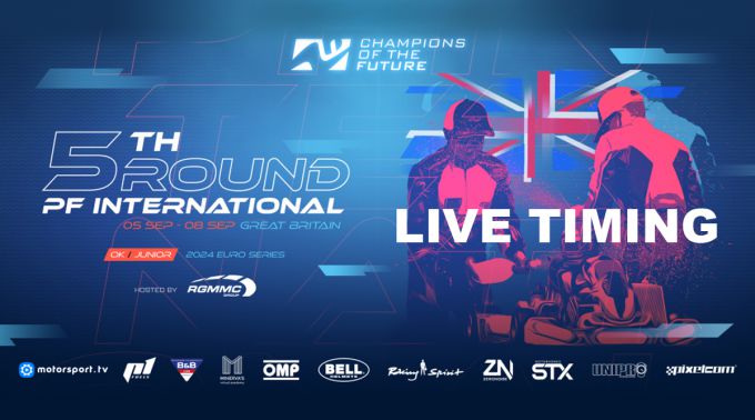 Live-timing: Champions of the Future Series - Race 5 op het PF International-circuit in Engeland