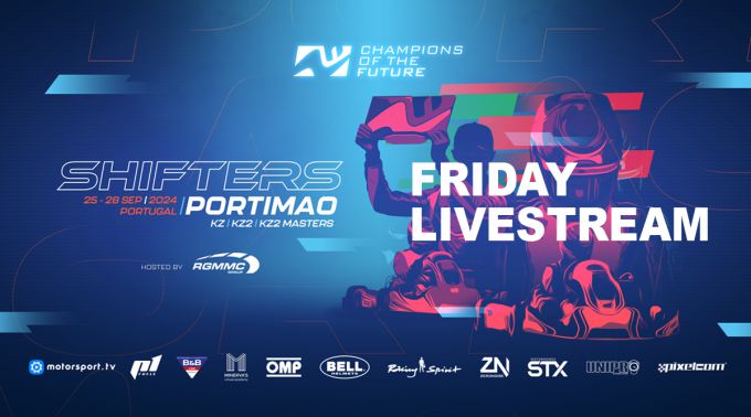 LIVESTREAM: Kwalificatie Heats van de Champions of the Future Series Shifters op het circuit van Portimao in Portugal