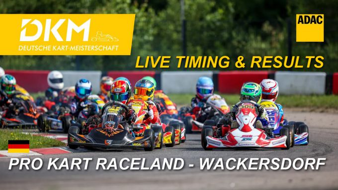 Live-timing en resultaten: DKM 2024 Finals op Pro Kart Raceland in Wackersdorf