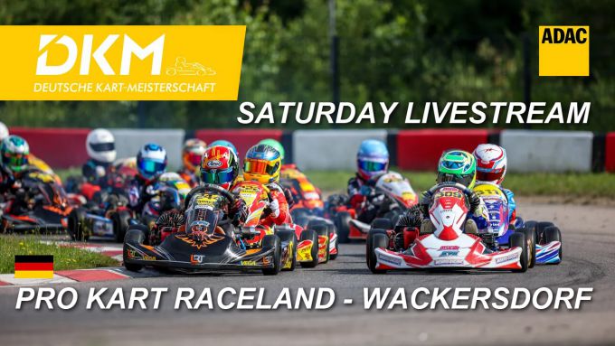 LIVESTREAM Kwalificatie Heats: DKM 2024 Finals op Pro Kart Raceland in Wackersdorf