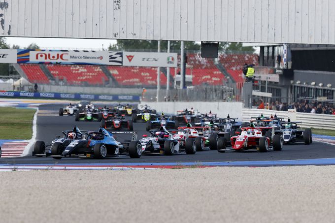 Kalenders 2025: officiële data bekendgemaakt voor Italiaans F4- en Euro 4-kampioenschap