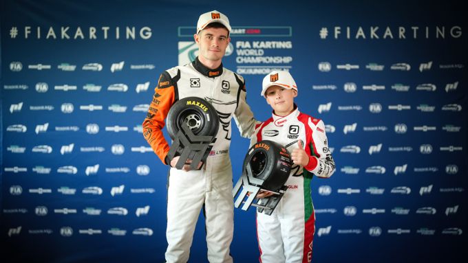 FIA Karting: Drie Britse coureurs op pole position bij PF International: Turney, Baglin en Whitticombe