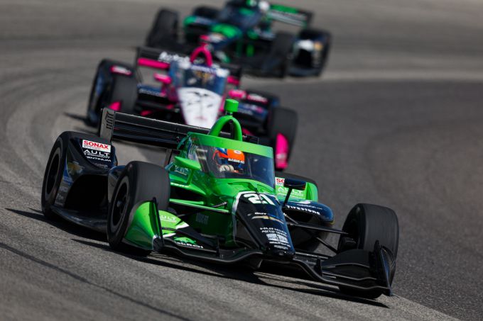 Indy Car Rinus ‘VeeKay’ van Kalmthout